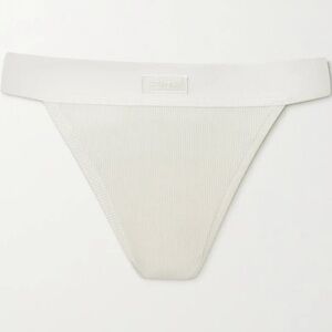 SKIMS ribbed cotton thong